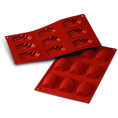SF032 SILIKOMART MOULE SILICONE MADELEINES