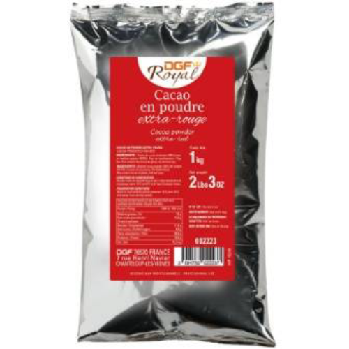 Cacao en poudre extra rouge DGF 1KG