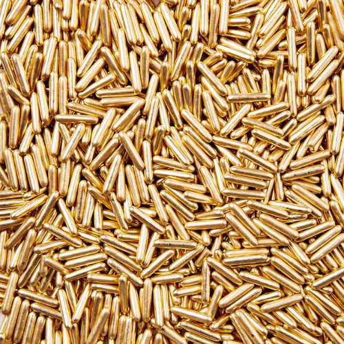 Sugar Rods doré métallique 600gr