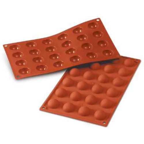 SF006 SIKILOMART SILICONE MOULD N. 24 HALF-SPHERES
