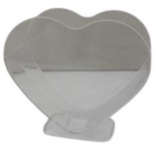 Coupe en plastique couleur transparent (10 unité) GD2027